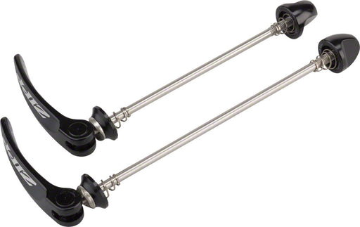 Zipp Speed Weaponry Tangente Quick Release Skewer Set: 100mm/130mm, Stainless Steel, Black With Silver Logo