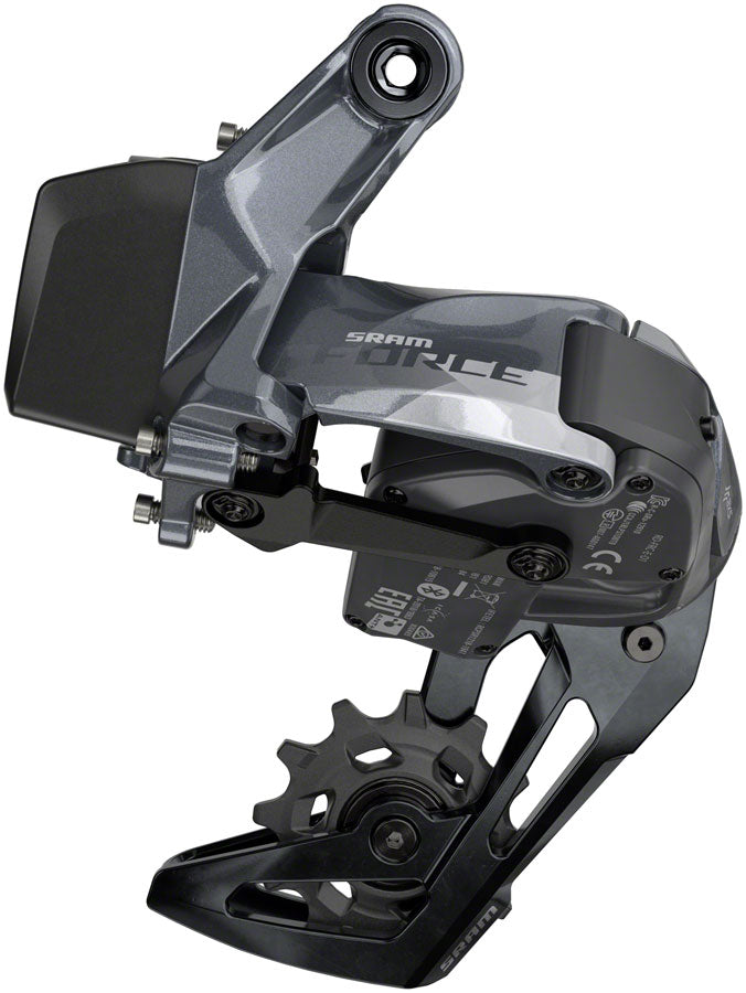 SRAM Force XPLR eTap AXS Rear Derailleur - 12-Speed, 44t Max, Gray, D1