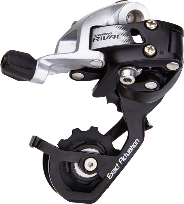 SRAM Rival 22 Rear Derailleur - 11 Speed Short Cage Black/Silver