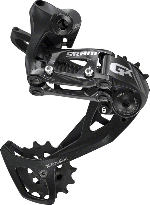 SRAM GX Rear Derailleur - 11 Speed Medium Cage Black 2x With Clutch