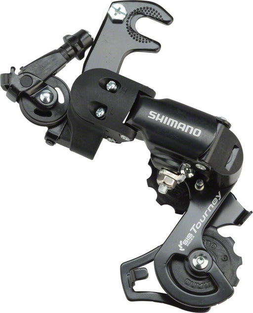 Shimano Tourney RD-FT35A Rear Derailleur - 6,7 Speed, Short Cage, Black, Dropout Claw Hanger