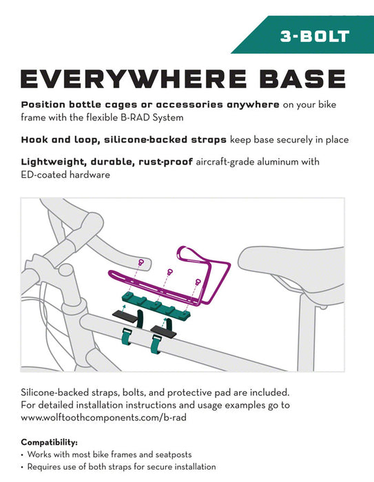 Wolf Tooth Components B-RAD Everywhere Base 3