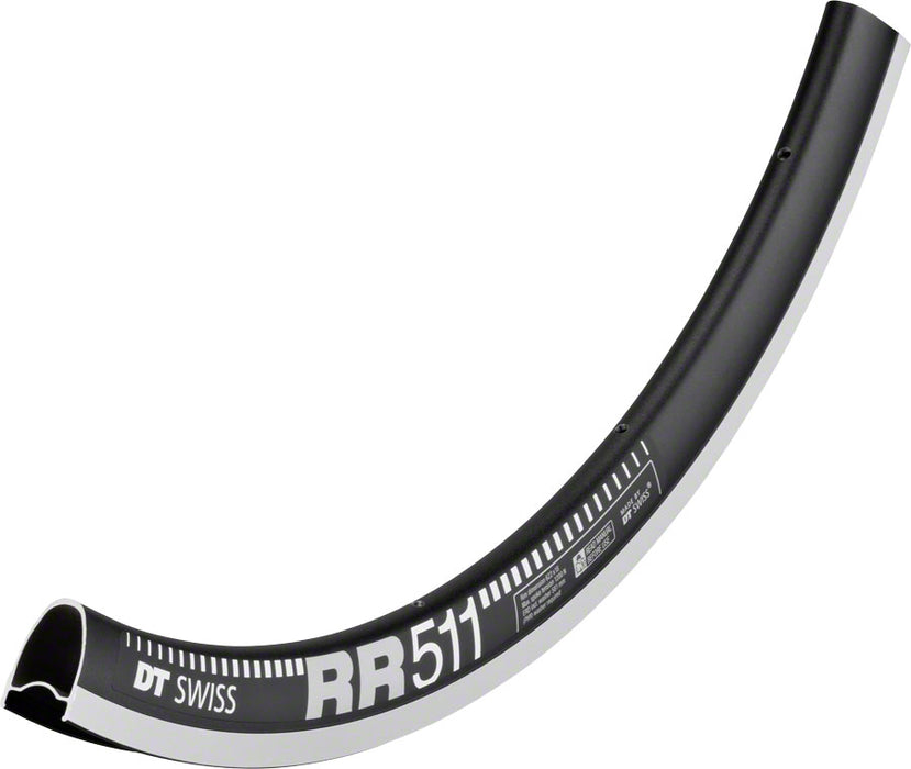 DT Swiss RR 511 Rim - 700, Rim, Black, 24H