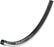DT Swiss RR 411 Rim - 700, Rim, Black, 24H, Asymmetric