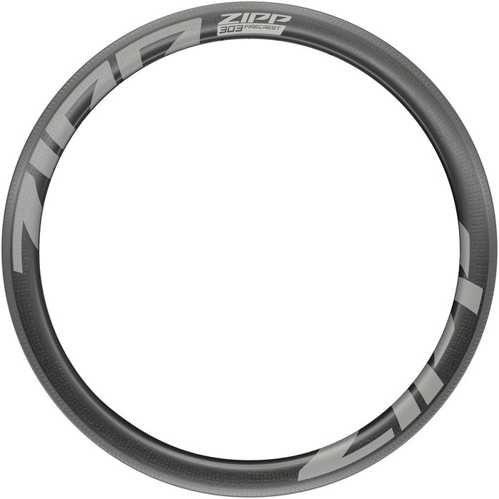 Zipp Speed Weaponry 303 Firecrest Carbon Rim - 700, Rim Brake, Matte Carbon, 18H, Front