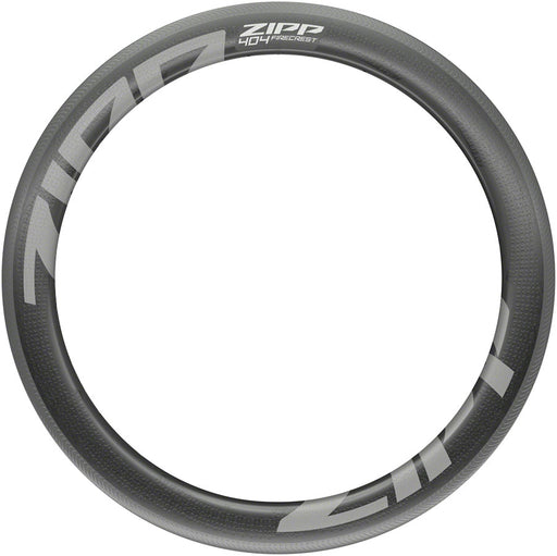 Zipp Speed Weaponry 404 Firecrest Carbon Rim - 700, Rim Brake, Matte Carbon, 24H, Rear