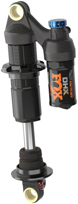 FOX DHX Factory Rear Shock - Metric, 230 x 57.5 mm, 2-Position Lever, Hard Chrome Coat