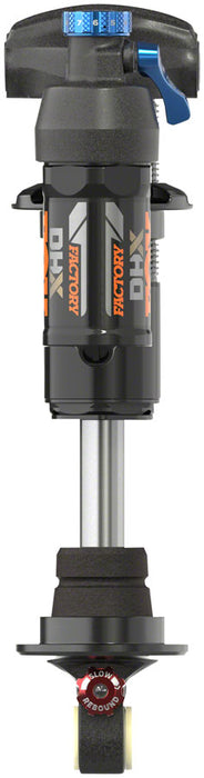 FOX DHX Factory Rear Shock - Trunnion Metric, 205 x 60 mm, 2-Position Lever, Hard Chrome Coat