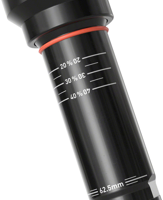 RockShox Super Deluxe Thru Shaft RCT Rear Shock - 230 x 62.5mm, Medium Reb/Comp, 380lb Threshold, Trunnion, C1