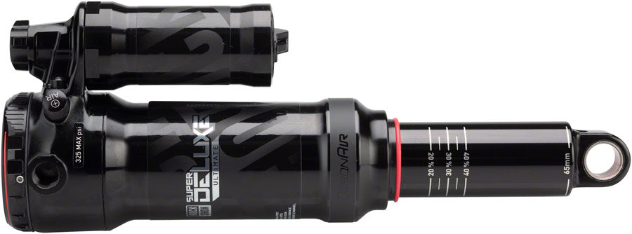 RockShox Super Deluxe Ultimate RCT Rear Shock - 185 x 55mm, DebonAir, 2 Tokens, Medium Reb/Comp, 320lb Threshold, Trunnion Standard, B2