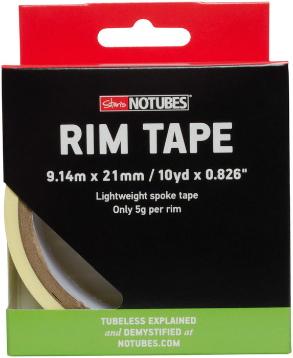 Stan's Yellow Rim 21mm Tape, 10 Yard Roll