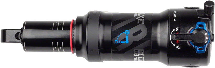 RockShox Deluxe Ultimate RCT Rear Shock - 185 x 55mm, DebonAir, 2 Tokens, Medium Reb/Comp, 380lb Lockout Force, Trunnion Standard, B2