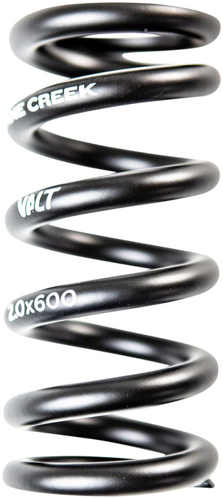 Cane Creek VALT Lightweight Steel Spring for Coil Shock - 2.00"/51mm x 600lbs, Black
