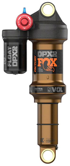 FOX FLOAT DPX2 Factory Rear Shock - Standard, 7.5 x 2", EVOL LV, 3-Position Lever, Kashima Coat
