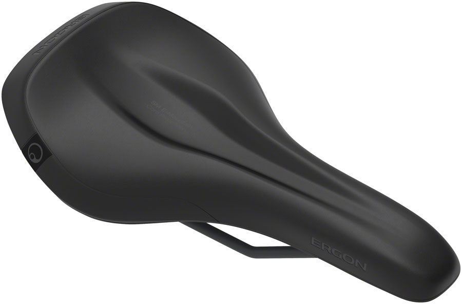 Ergon SM E-Mountain Core Prime Saddle -Stealth, Mens, Small/Medium