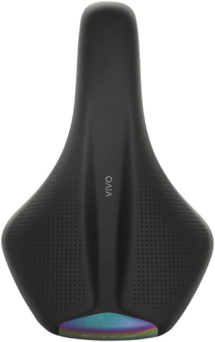 Selle Royal Vivo Reflective Saddle - Athletic, Black, Unisex