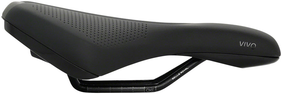 Selle Royal Vivo Reflective Saddle - Moderate, Black, Men's