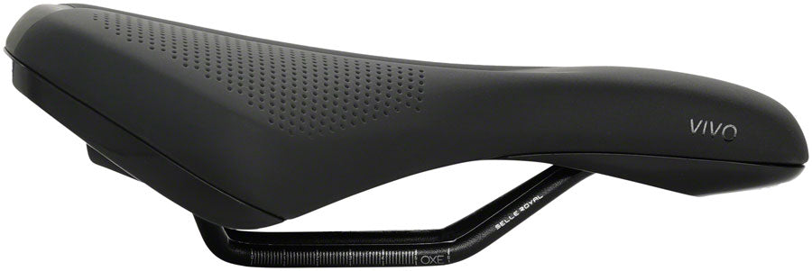 Selle Royal Vivo Reflective Saddle - Moderate, Black, Women's
