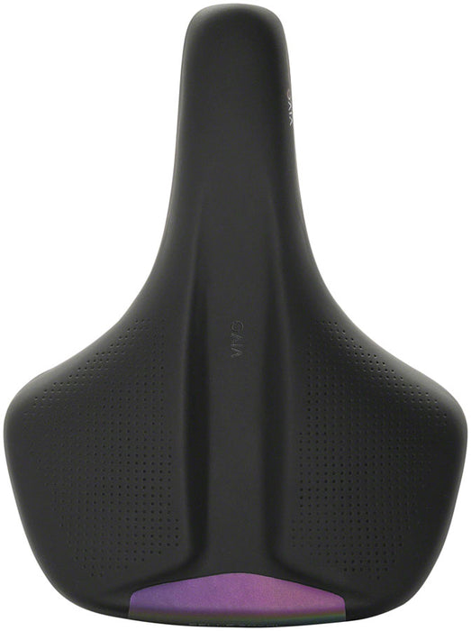 Selle Royal Vivo Reflective Saddle - Moderate, Black, Women's