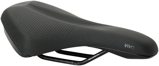 Selle Royal Vivo Reflective Saddle - Moderate, Black, Women's