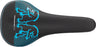 Chromag Trailmaster DT Saddle - Chromoly, Black/Cyan