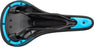 Chromag Trailmaster DT Saddle - Chromoly, Black/Cyan