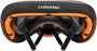 Chromag Trailmaster DT Saddle - Chromoly, Black/Orange