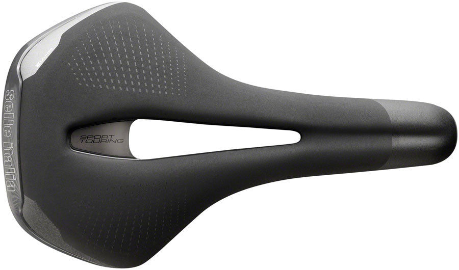 Selle Italia ST 5 Flow Saddle - Fec Alloy, Black, S2