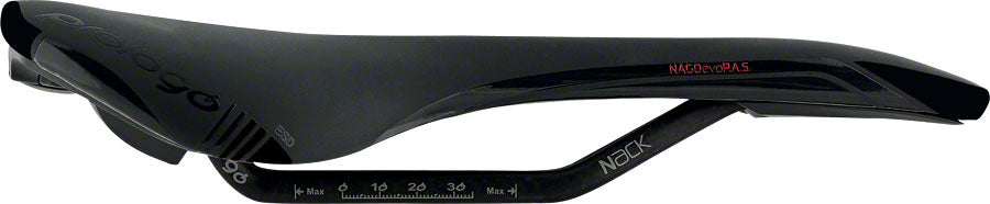 Prologo Nago Evo Pas Saddle - Carbon, Hard Black, 134 mm