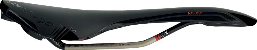 Prologo Nago Evo Pas Saddle - Tirox, Hard Black, 134 mm