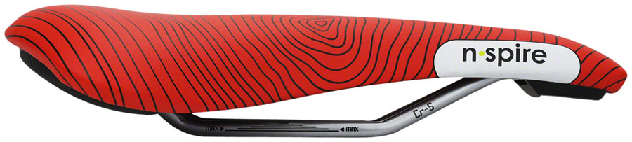 Smanie N-Spire 146mm Saddle, Red