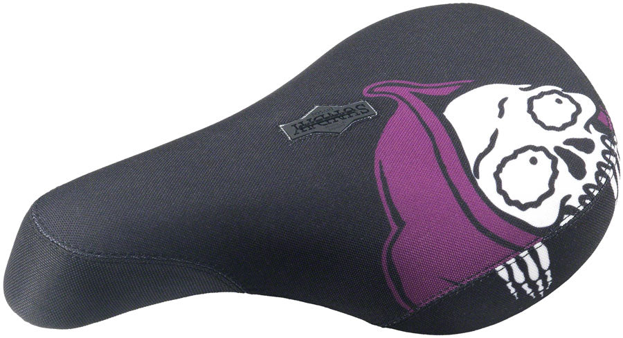 Sunday Creepy Sweeper BMX Seat - Pivotal, Black/Purple