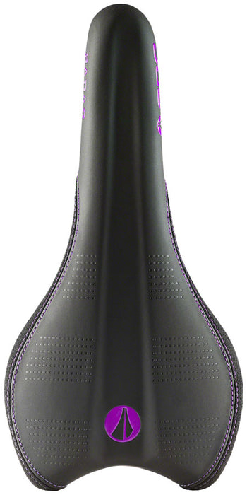 SDG Radar Mtn Saddle, Ti-Alloy Rails - Purple/Black