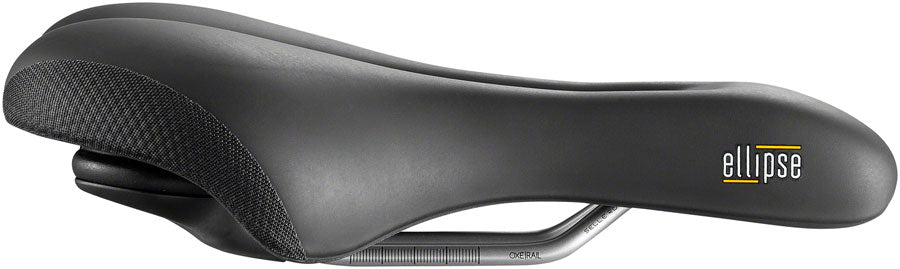 Selle Royal Ellipse Saddle - Steel, Black, Men's