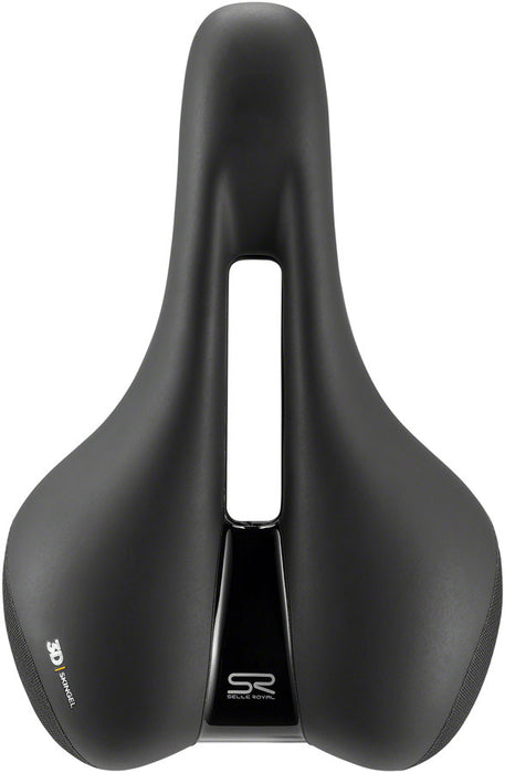 Selle Royal Ellipse Saddle - Steel, Black, Men's
