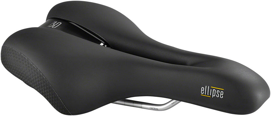 Selle Royal Ellipse Saddle - Steel, Black, Men's
