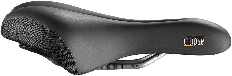 Selle Royal Ellipse Saddle - Steel, Black, Women's