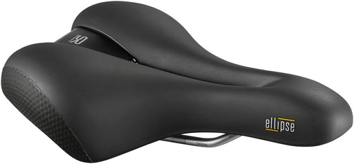 Selle Royal Ellipse Saddle - Steel, Black, Women's