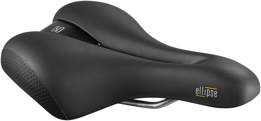 Selle Royal Ellipse Saddle - Steel, Black, Women's