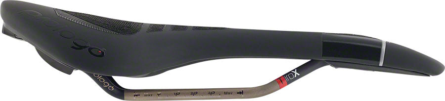 Prologo Nago Evo CPC Pas Saddle - Tirox, Hard Black, 134 mm