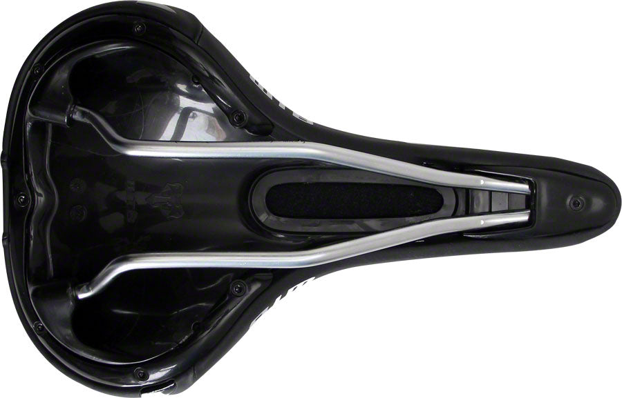 WTB Comfort Sport Saddle: Steel Rails Black