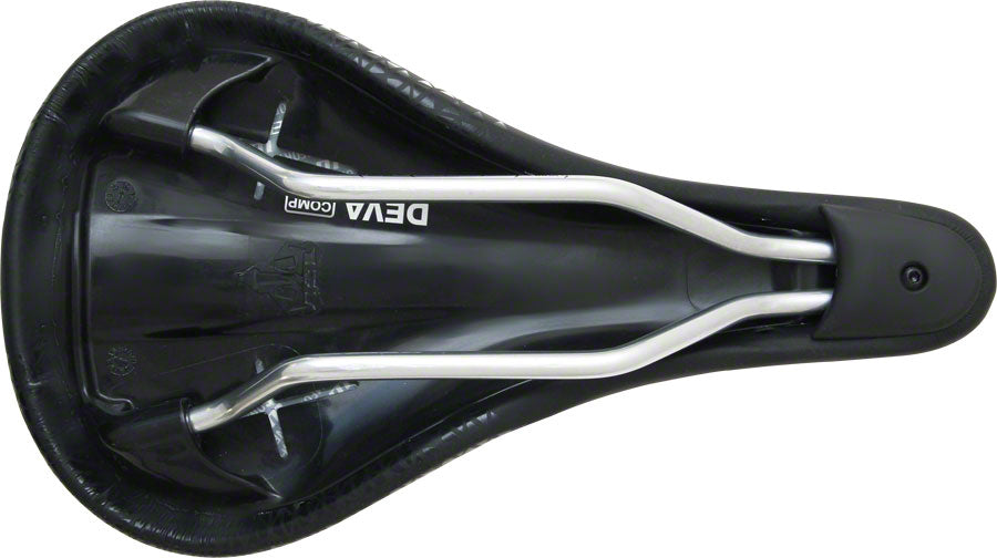 WTB Deva HP Comp Saddle: Steel Rails Black