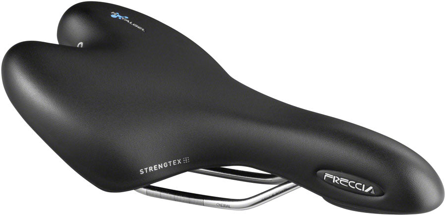 Selle Royal Freccia Saddle - Steel, black, Strengtex