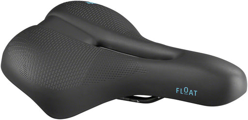 Selle Royal Float Saddle - Steel, Black, Moderate, Women's