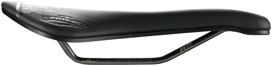 Selle San Marco Aspide Short Open-Fit Racing Saddle - Manganese, Black, Men's, Narrow