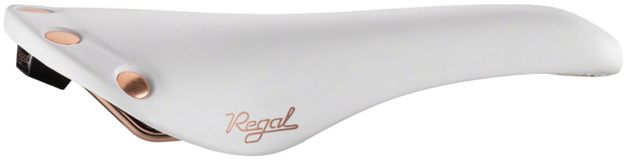 Selle San Marco Regal Saddle - Steel, White, Men's, Le Bianche