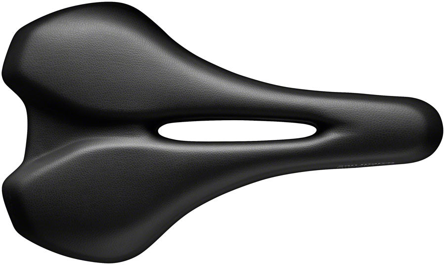 Selle San Marco Sportive Open-Fit Saddle - Steel, Black, Men's, Small