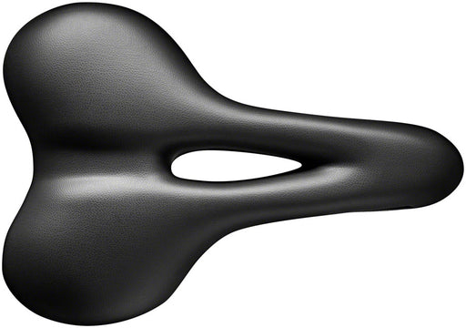 Selle San Marco Trekking Open-Fit Saddle - Steel, Black, Men's, Large