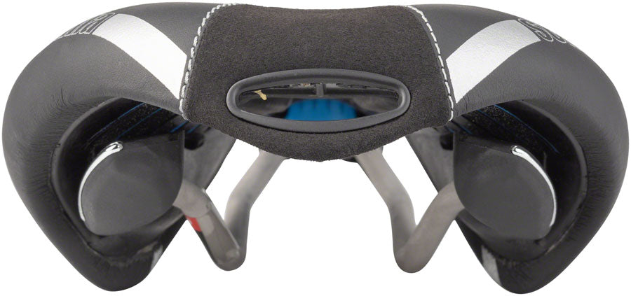 Selle Italia Max Flite Gel Superflow Saddle - Titanium, Black, L3