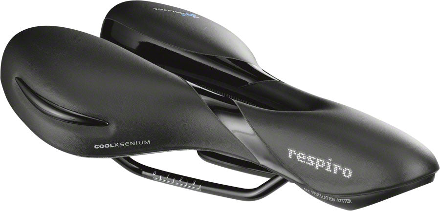 Selle Royal Respiro Athletic Saddle - Manganese, Black